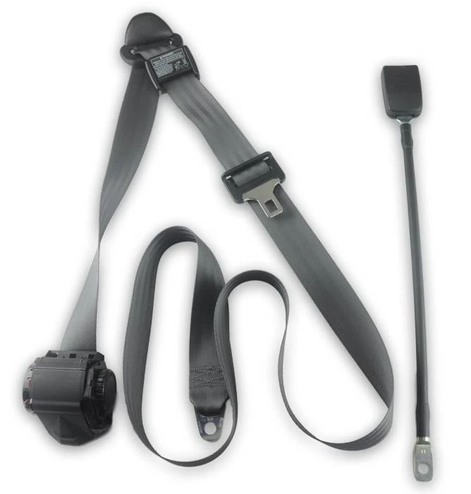 1990-2002 International 4700, Driver or Passenger Seat Belt with 20" Cable Buckle - Seatbelt Planet