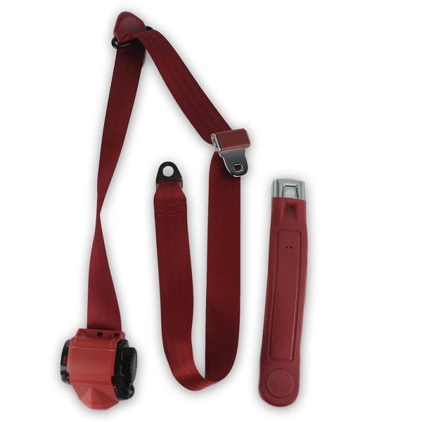 1977-1991 Chevrolet Suburban, Driver or Passenger, Bucket Seat Belt - Seatbelt Planet