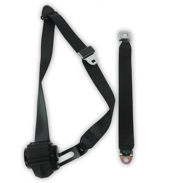 1968-1972 Ford Ranchero, Driver or Passenger, Bench or Bucket Seat Belt - Seatbelt Planet