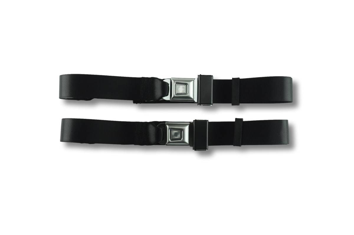 1970-1973 Chevrolet Monte Carlo, Rear Driver & Passenger Seat Belt Kit - Seatbelt Planet