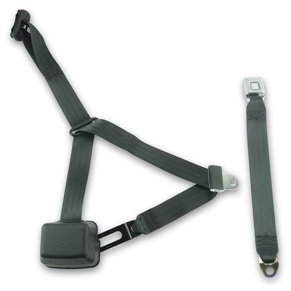 1970-1973 Chevrolet Monte Carlo, Driver or Passenger, Bucket Seat Belt - Seatbelt Planet