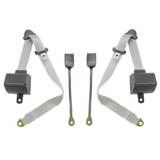 1978-1988 GMC Jimmy Driver & Passenger Seat Belt Kit - Seatbelt Planet