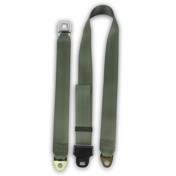 1964-1975 Ford F-Series, Standard Cab, Front Center, Bench Seat Belt - Seatbelt Planet