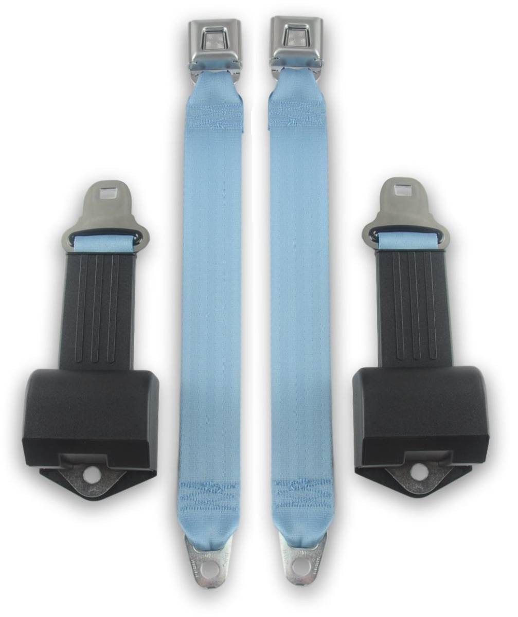 1961-1967 Ford Ranchero, Driver & Passenger, Seat Belt Kit - Seatbelt Planet