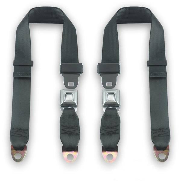 1976-1980 Ford Pinto, Rear Driver & Passenger, Seat Belt Kit - Seatbelt Planet