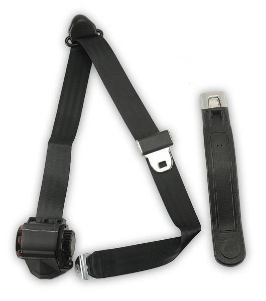 1979-1989 Ford Mustang, Convertible, Driver & Passenger Seat Belt Kit - Seatbelt Planet
