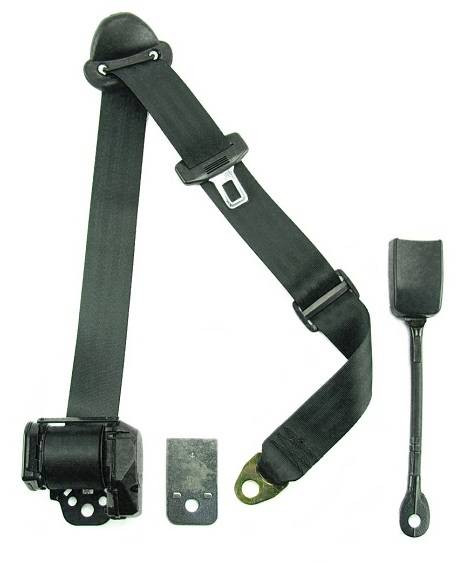 1973-1976 Porsche 914, Driver or Passenger Seat Belt - Seatbelt Planet