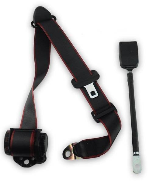 1975-1987 Jaguar XJ60C, Driver or Passenger Seat Belt - Seatbelt Planet