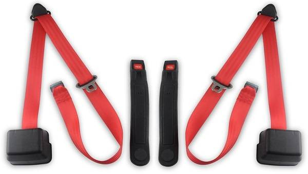 1983-1988 Toyota Pickup, Standard Cab, Driver & Passenger, Bucket Seat Belts - Seatbelt Planet