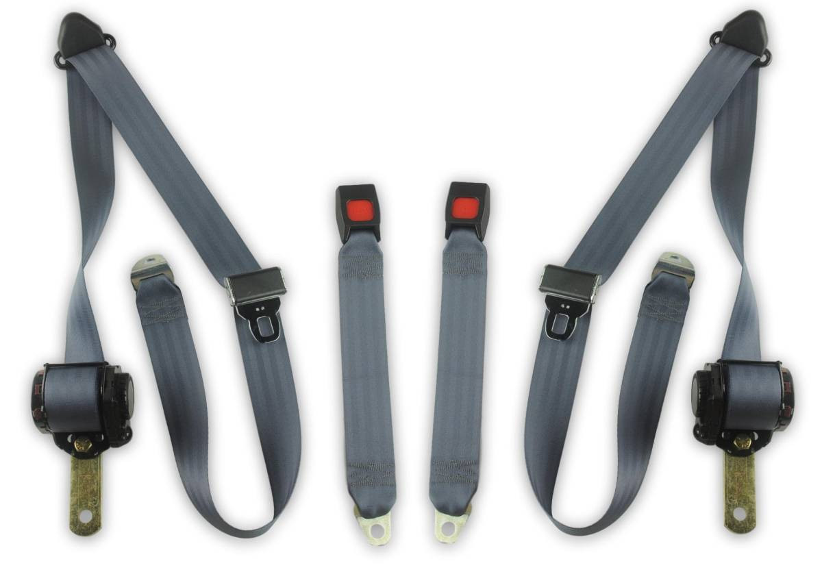 1988-1994 Toyota Pickup, Extended Cab, Driver & Passenger, Bench Seat Belt Kit - Seatbelt Planet