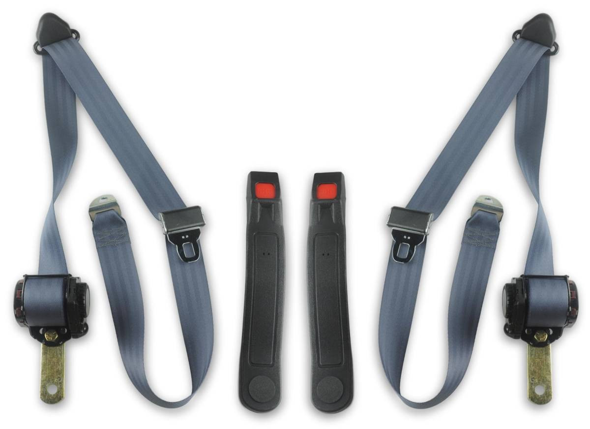 1988-1994 Toyota Pickup, Extended Cab, Driver & Passenger, Bucket Seat Belt Kit - Seatbelt Planet