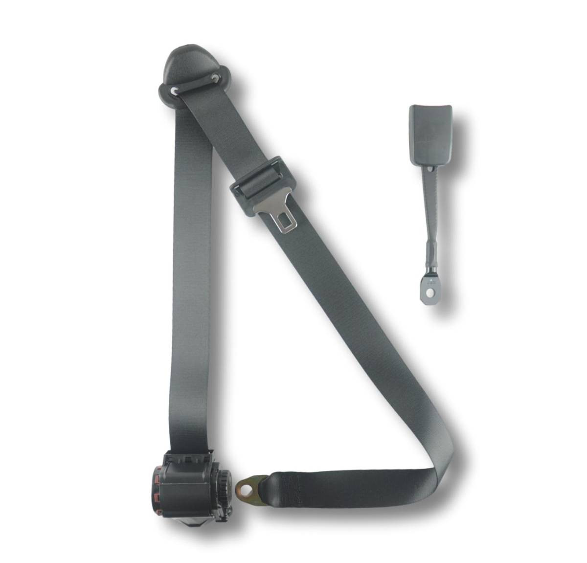 1997-2000 Dodge Dakota, Standard Cab, Driver or Passenger, Bucket Seat Belt - Seatbelt Planet