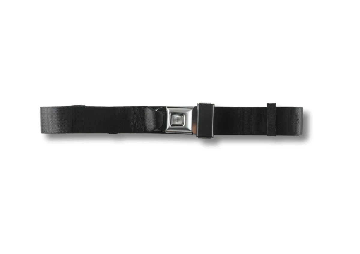 1960-1968 Ford Falcon, Front Center Seat Belt - Push Button - Seatbelt Planet
