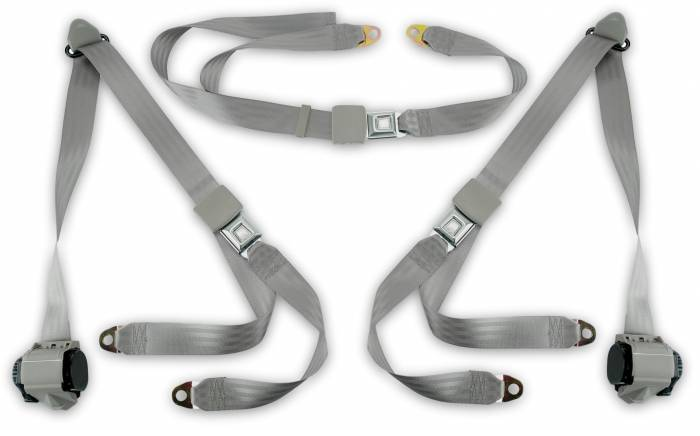Seatbelt Planet 1989-1991 Chevrolet Pickup Truck, Crew Cab, Rear Bench Seat Belt Kit
