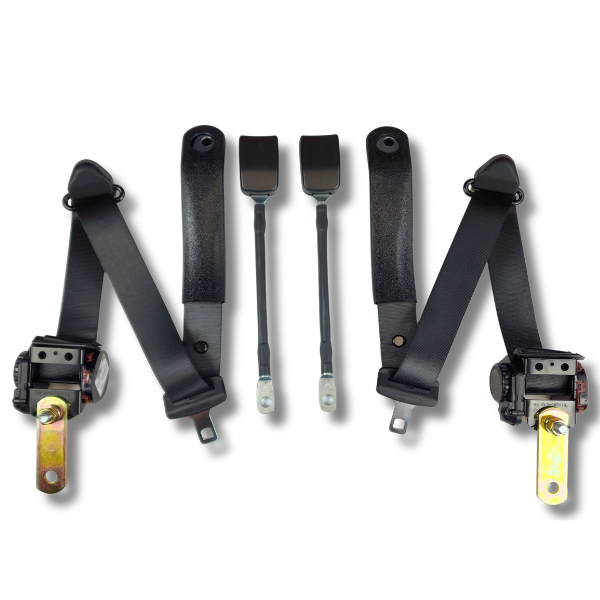 Seatbelt Planet 1984-1987 Honda Civic, Coupe, Driver & Passenger Seat Belt Kit