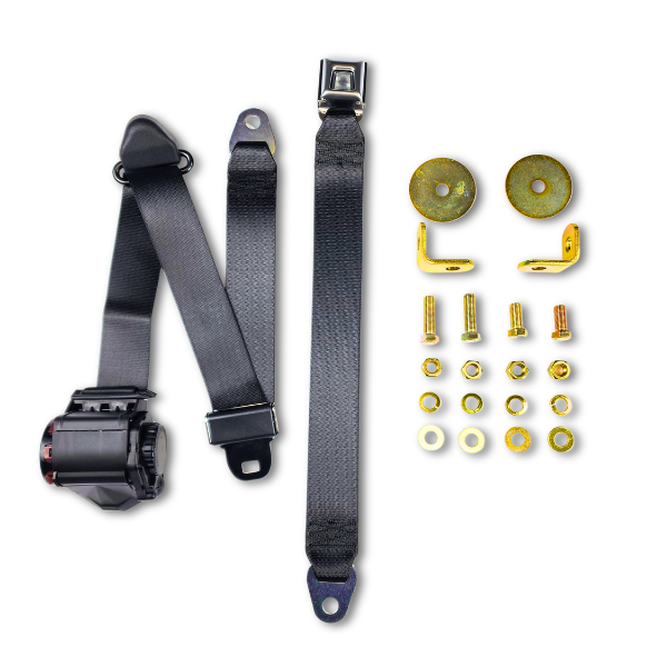 Seatbelt Planet 1968-1991 Jeep Grand Wagoneer, Bench Seat, Driver or Passenger Seat Belt