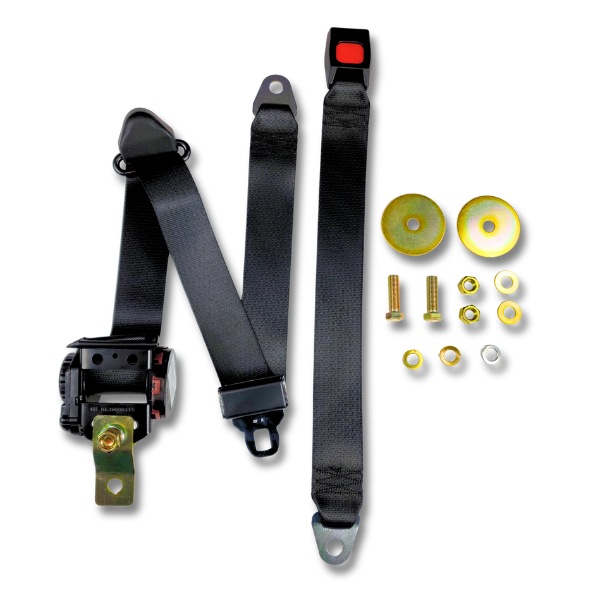 Seatbelt Planet 1981-1993 Dodge RamCharger, Driver or Passenger, Bench Seat Belt