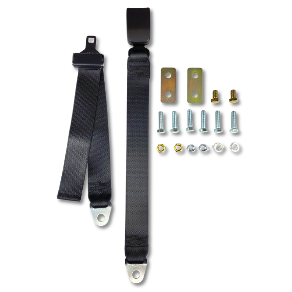 Seatbelt Planet 1998-2001 Mazda B Series Pickup, Extended Cab, Bench Seat Driver, Passenger and Center Seat Belt Kit - view 3