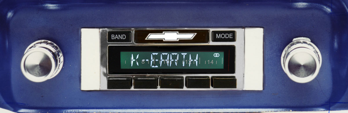 1964-66 Chevy Truck USA-630 Stereo Package image 1
