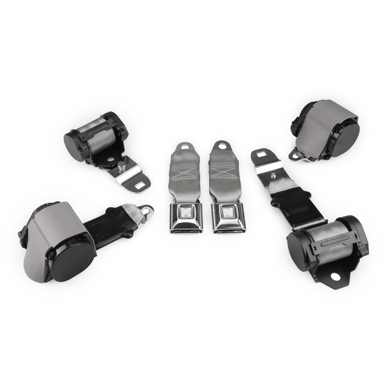 RetroBelt 1972-1973 Corvette Shoulder Belt Kit with Dual Retractors - RetroBelt view 5
