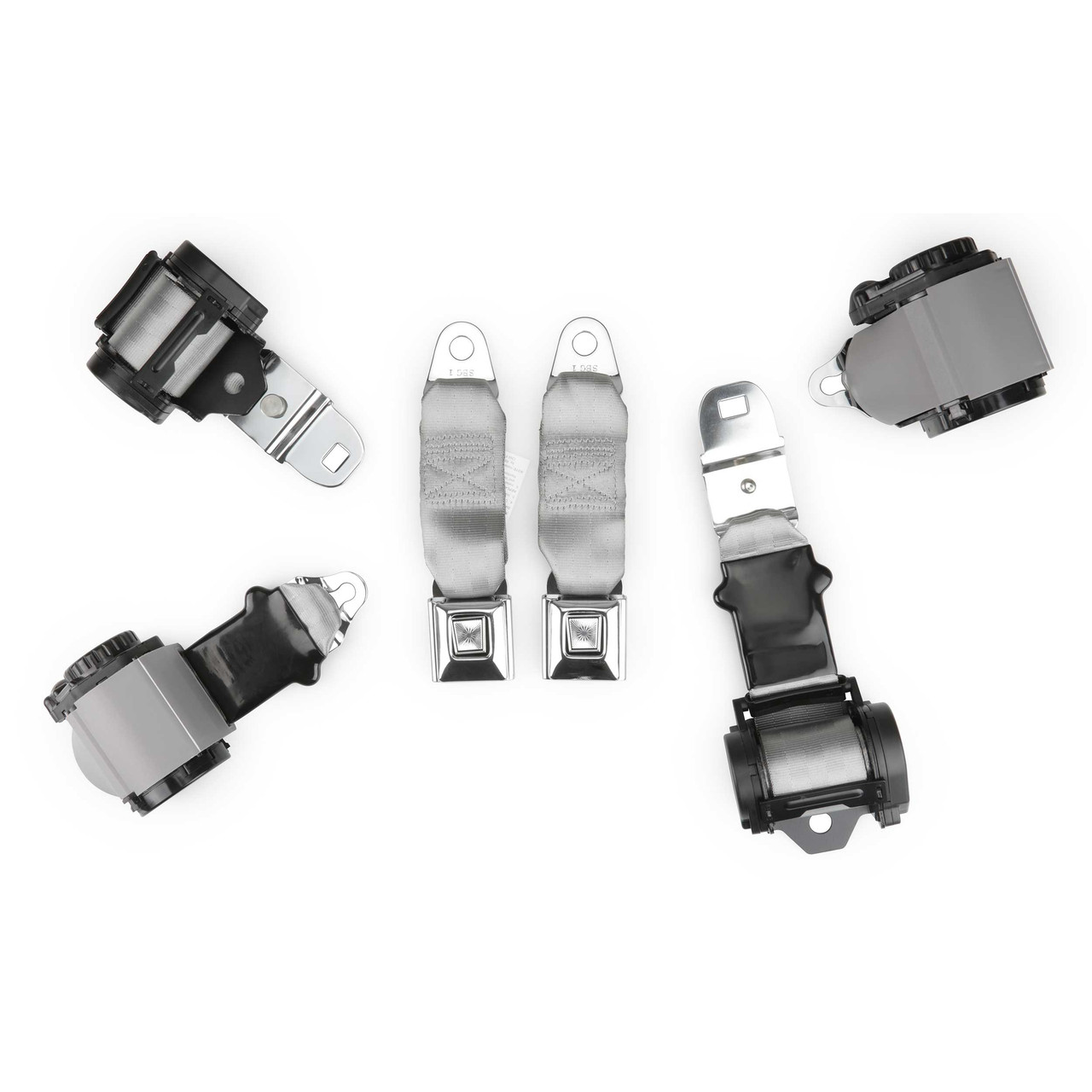 RetroBelt 1972-1973 Corvette Shoulder Belt Kit with Dual Retractors - RetroBelt view 6
