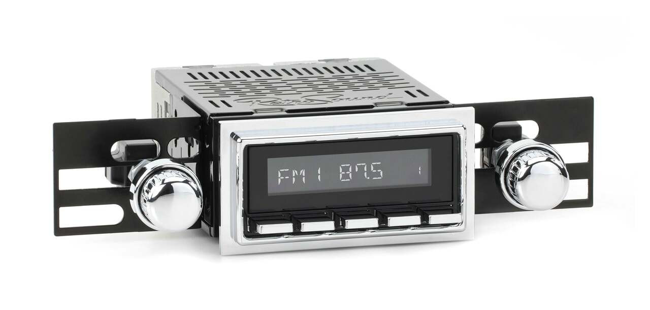 RetroSound 1950-1965 Porsche 356 RetroRadio with Chrome Bezel