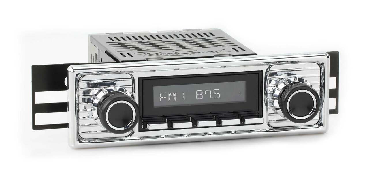 RetroSound 1955-1965 Mercedes-Benz 190 RetroRadio with Chrome Faceplate - view 4