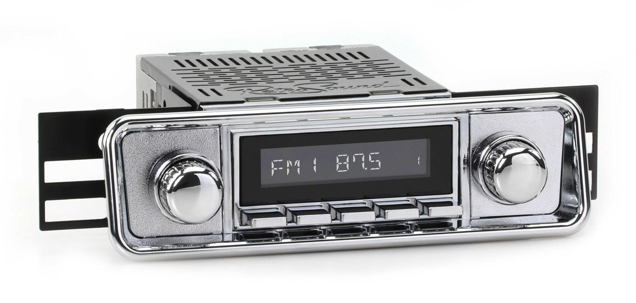 RetroSound 1958-1967 Volkswagen Beetle RetroRadio with Hooded Plate