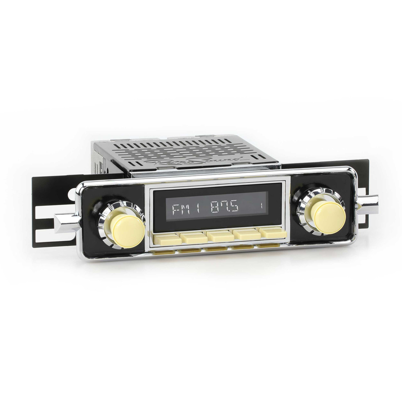 RetroSound 1958-1967 Volkswagen Beetle RetroRadio with "Sapphire"-style Plate - view 8