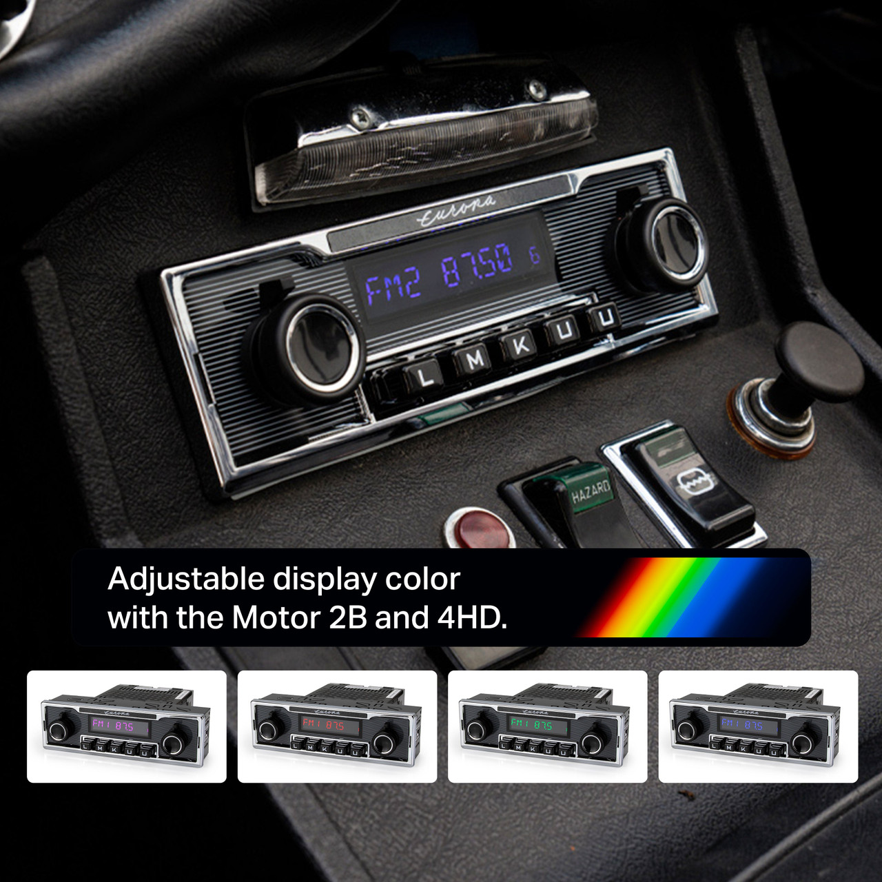 RetroSound 1961-1967 Jaguar 2.4 RetroSound Europa Radio - view 8