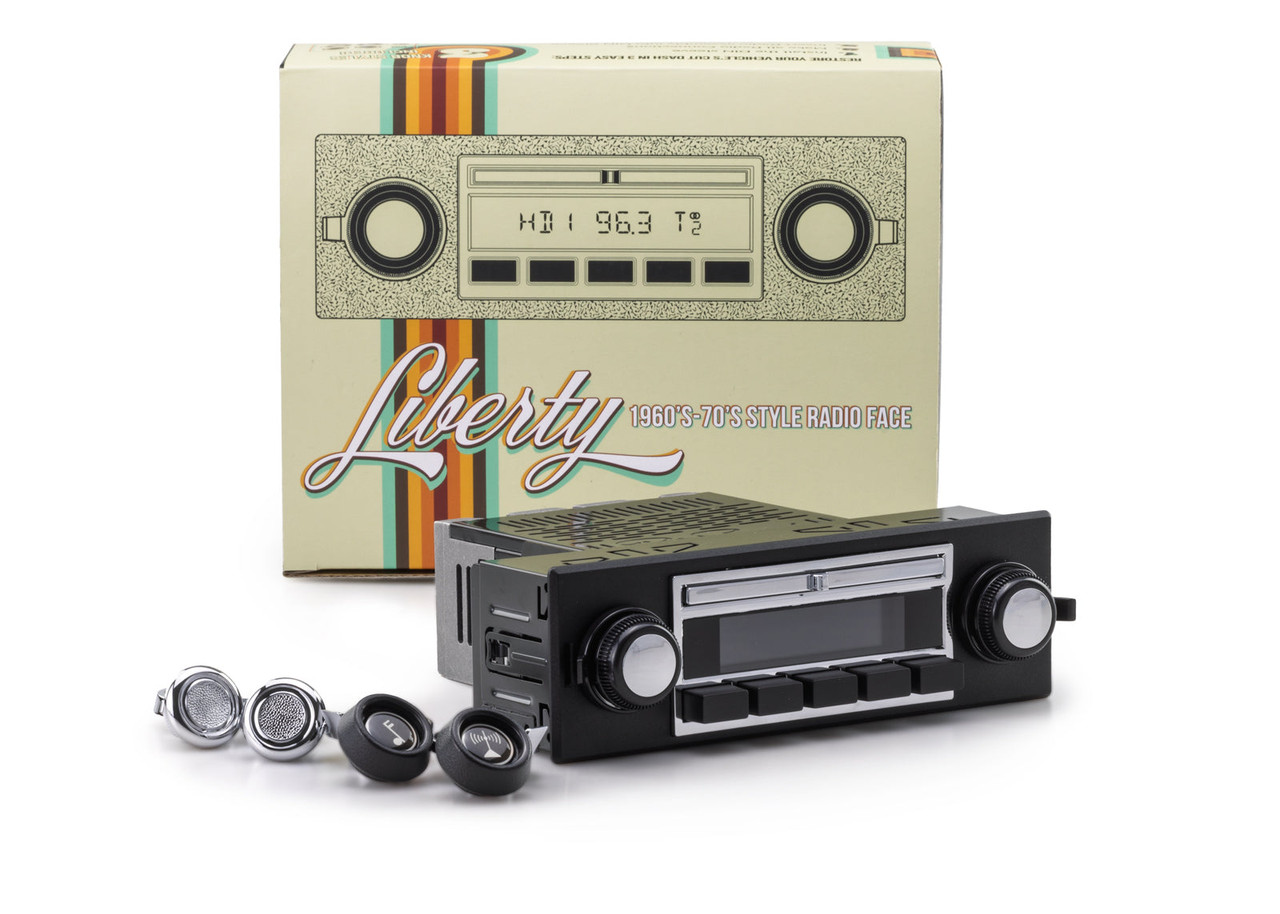 RetroSound Liberty Single DIN Radio for 1969-1978 Chevrolet Nova - view 4
