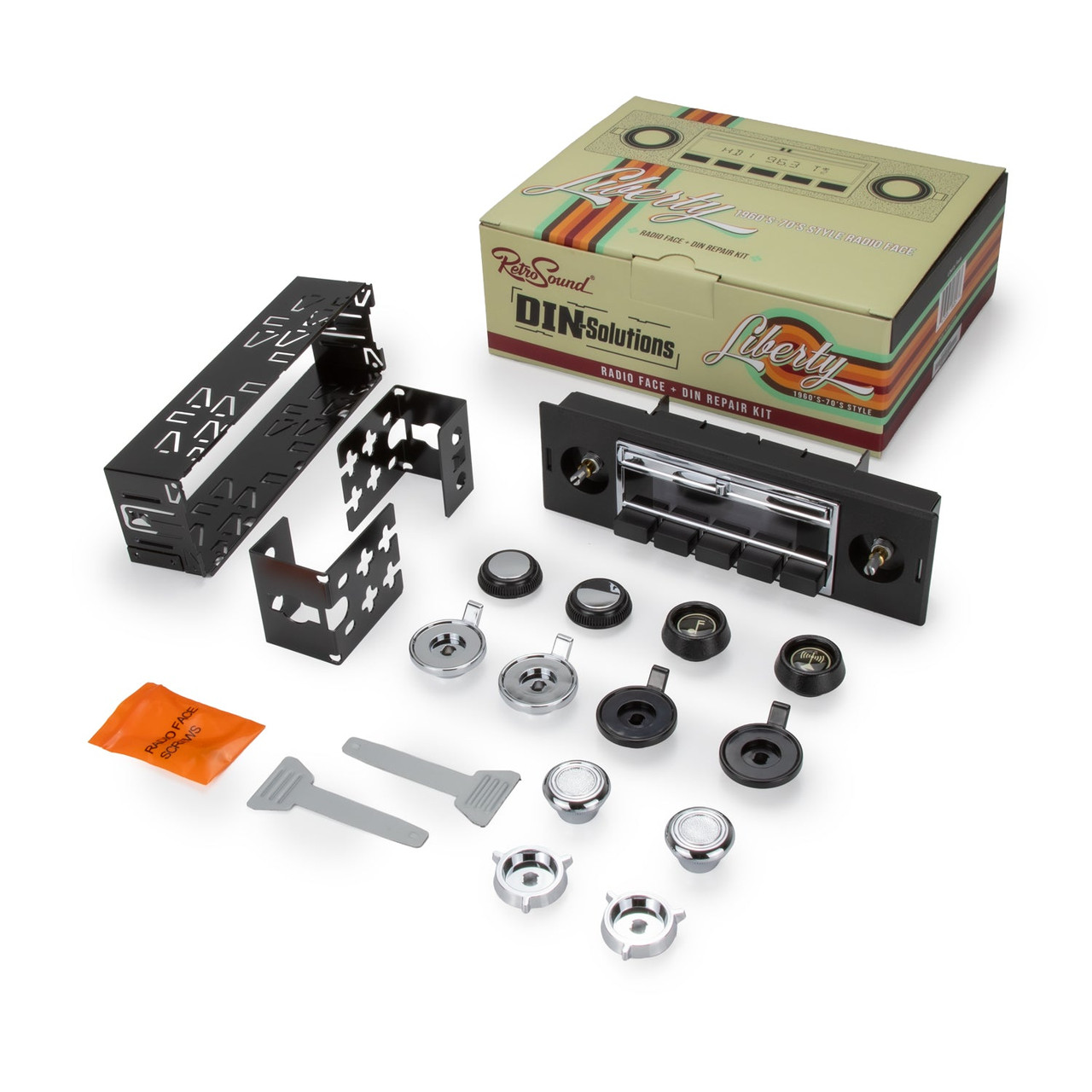 RetroSound Liberty Single DIN Radio for 1975-1978 Ford Granada - view 8