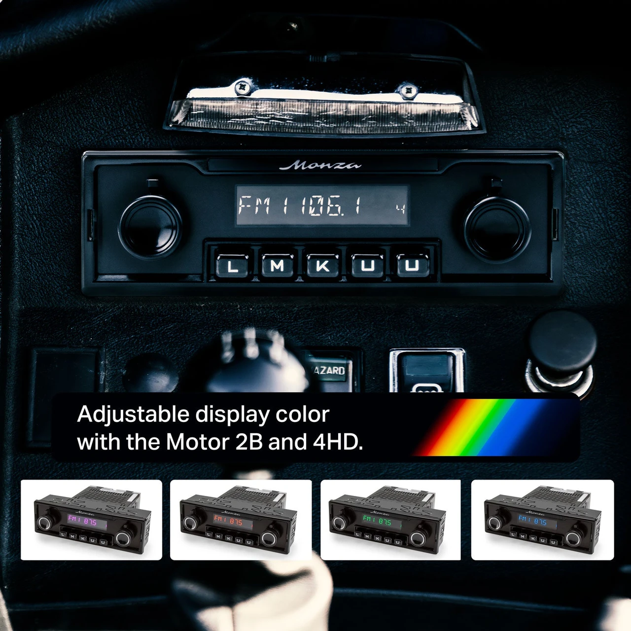 RetroSound Monza Radio for 1968-1976 BMW Bavaria - view 8