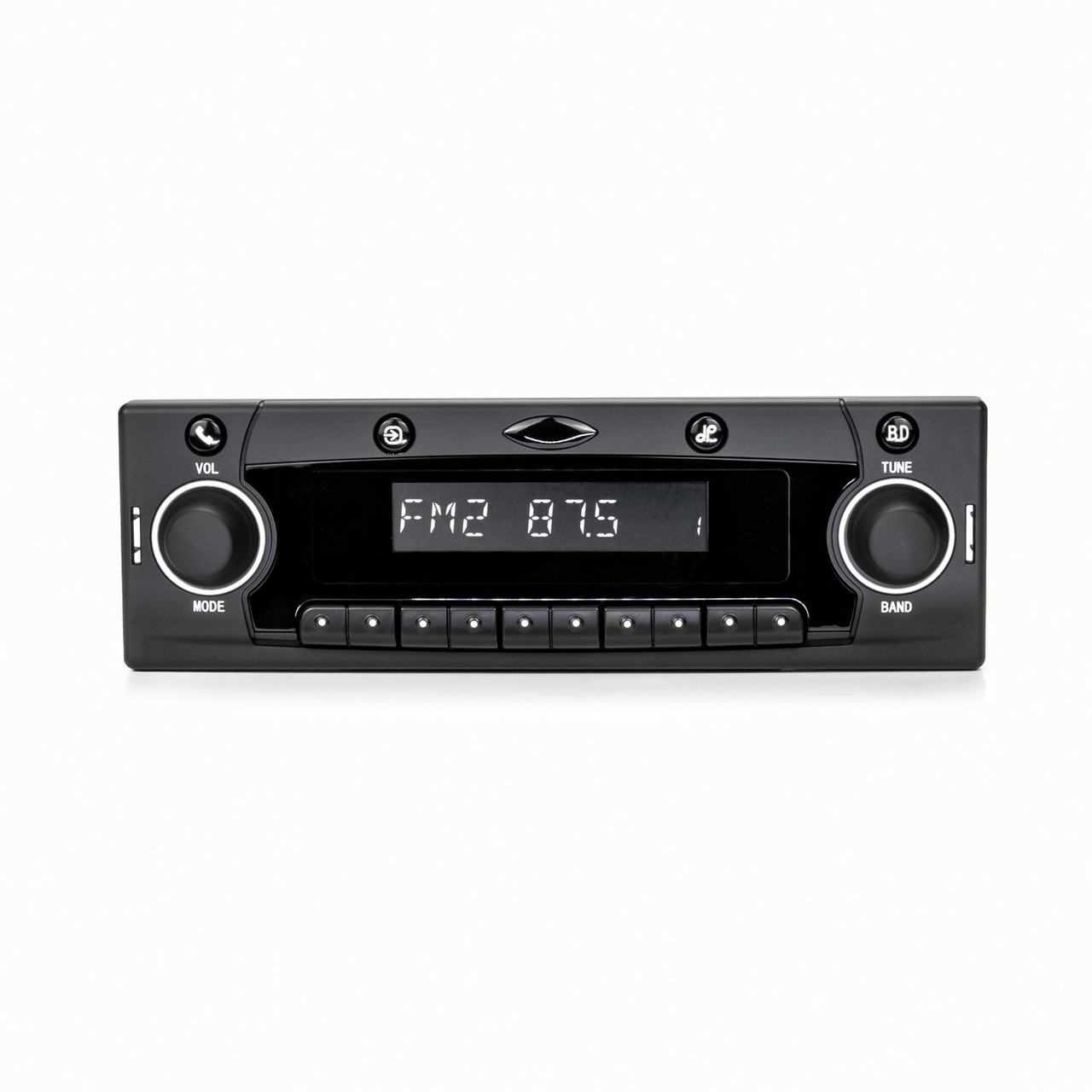 RetroSound Traffic DIN Radio for 1980 Mercedes-Benz 450 Series - view 3