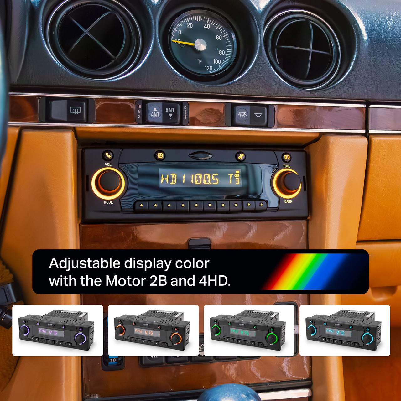 RetroSound Traffic DIN Radio for 1994 Audi A4 / S4 - view 6