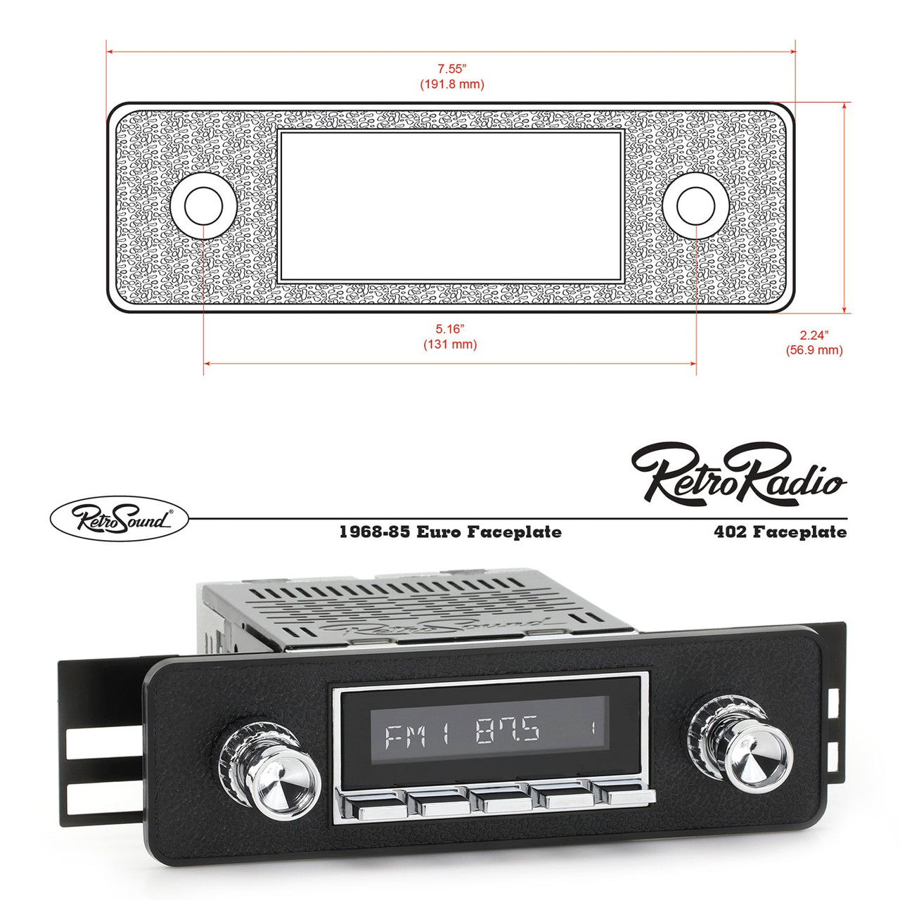 RetroSound Faceplates - view 2