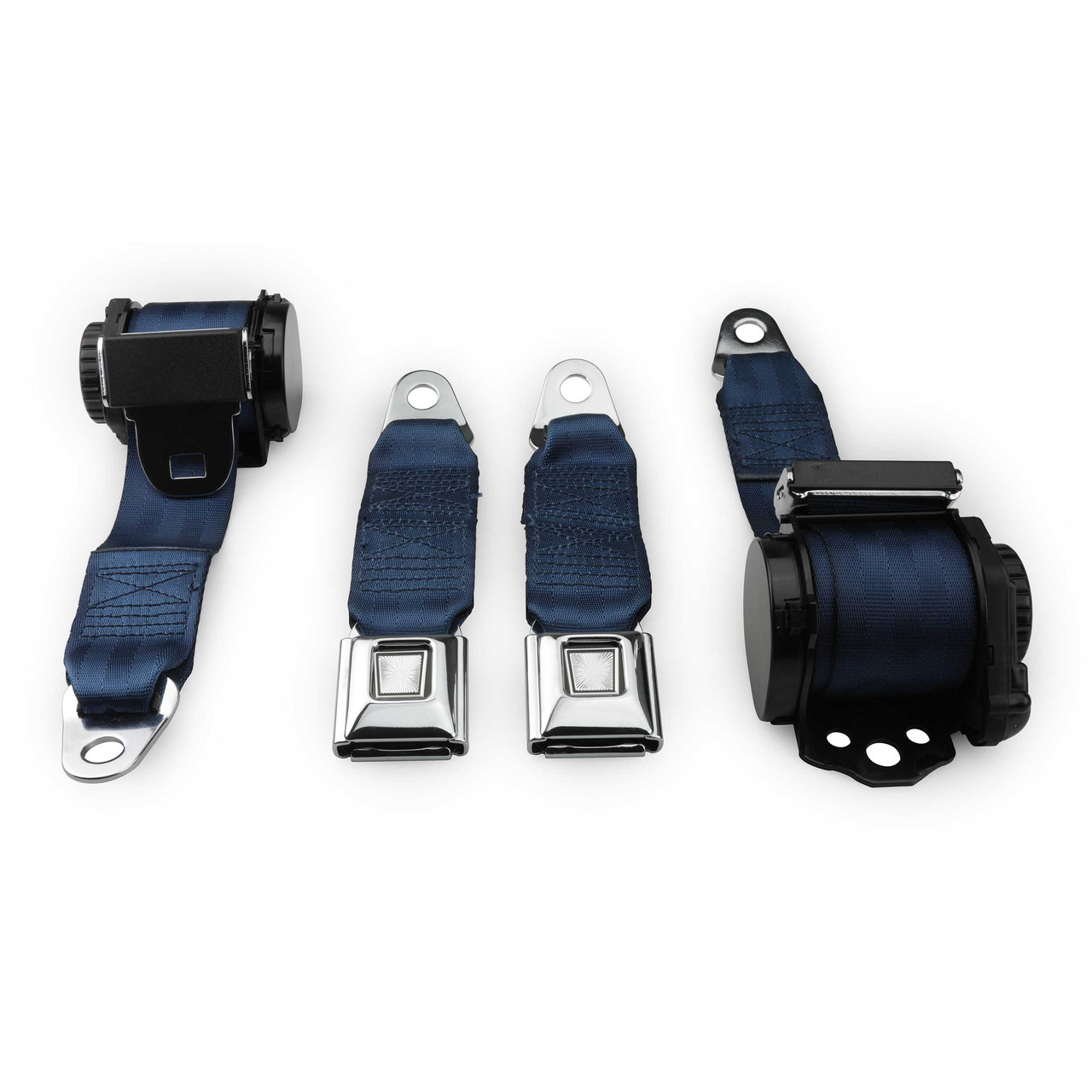 RetroBelt 1978-1982 Chevy Corvette Shoulder Belt Kit with Single Retractors - view 3