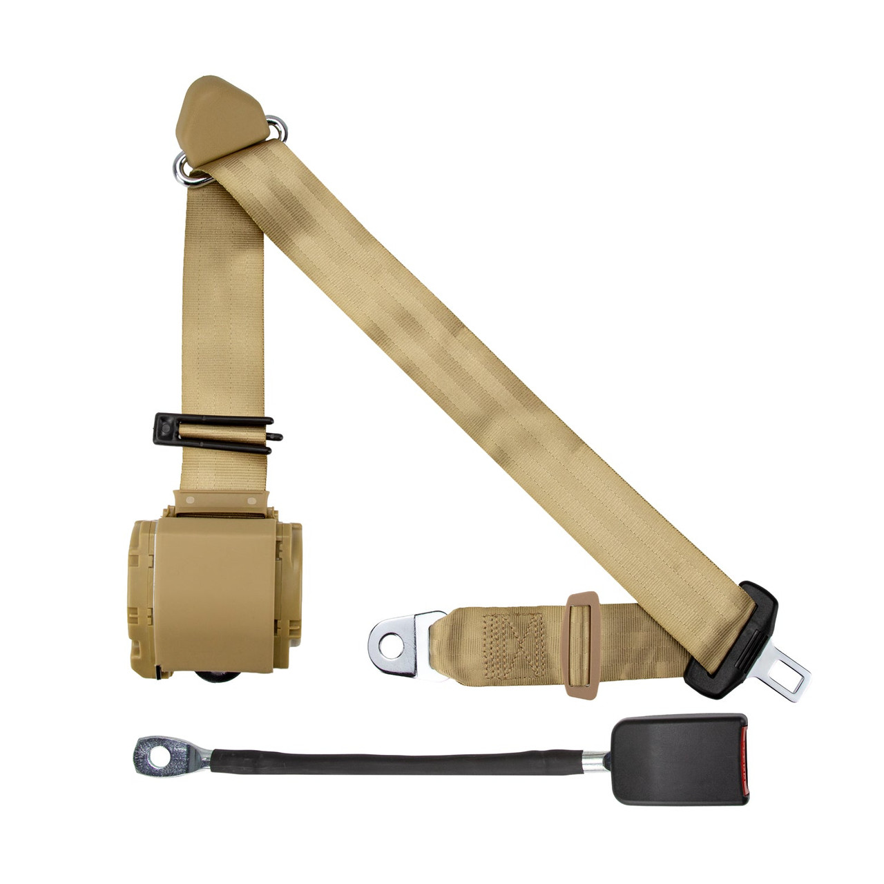 RetroBelt 3-Point Retractable Shoulder Seat Belt – End Release (European Style) – Universal Fit - view 5