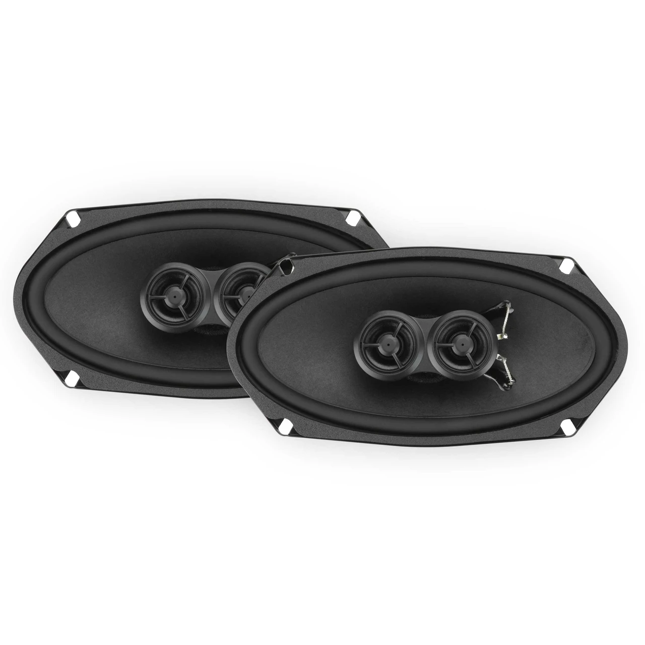 RetroSound 4" x 8" Premium 3-Way Speakers for 1966 Ford Thunderbird with Deluxe Factory Radio