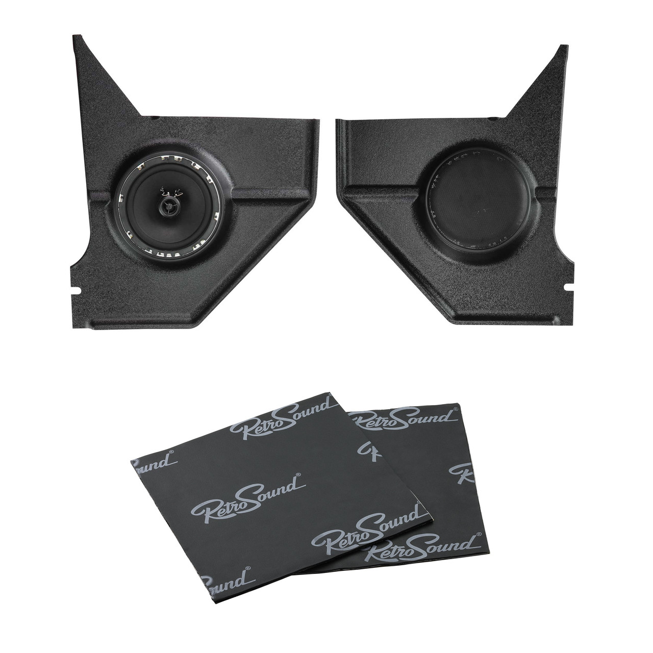 RetroSound Kick Panels for 1967-1968 Ford Mustang - view 5