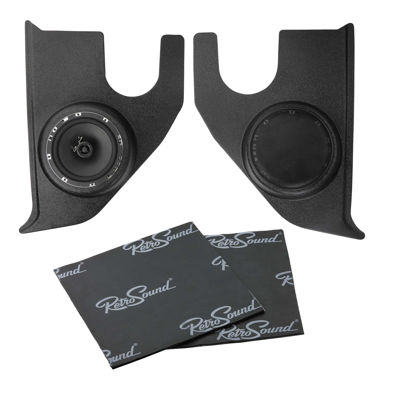 RetroSound Kick Panels for 1967-1972 Chevrolet Truck - view 4