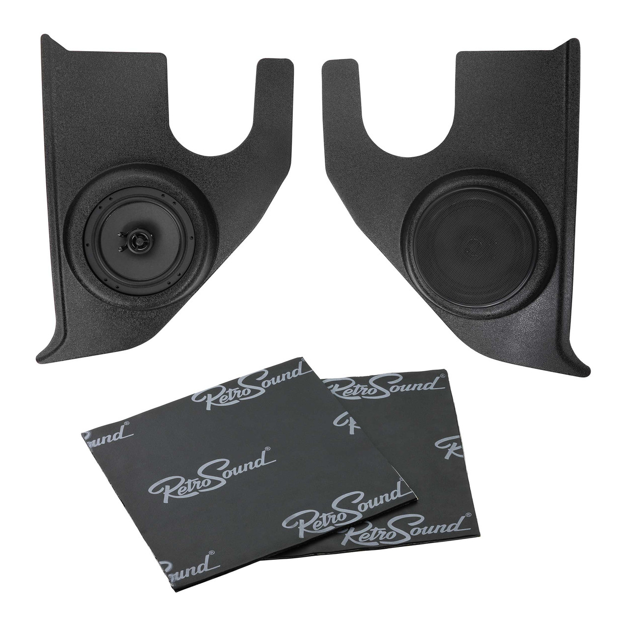 RetroSound Kick Panels for 1967-1972 GMC Truck - view 3