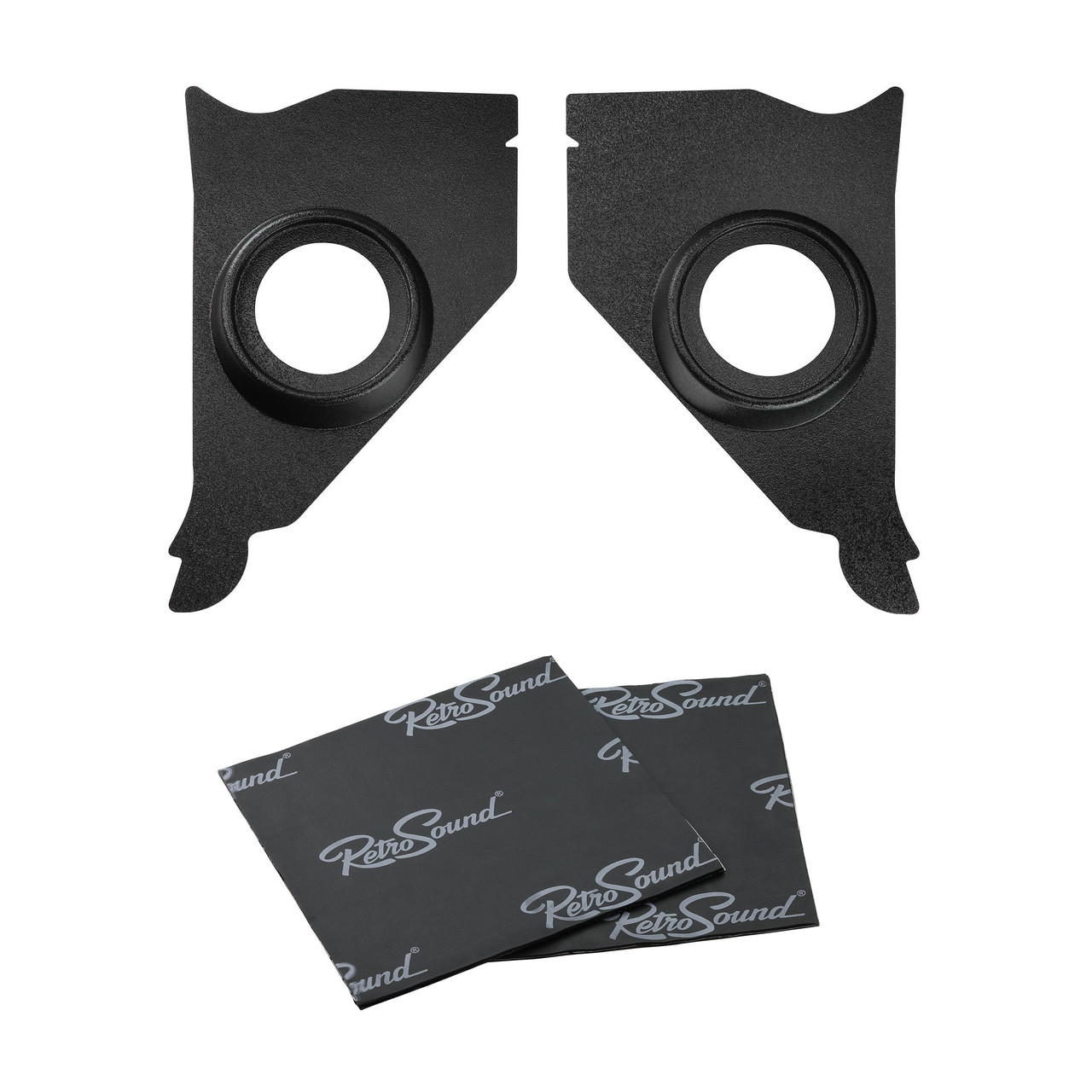 RetroSound Kick Panels for 1955-1956 Chevrolet Bel Air, Nomad, 150, 210 - view 6