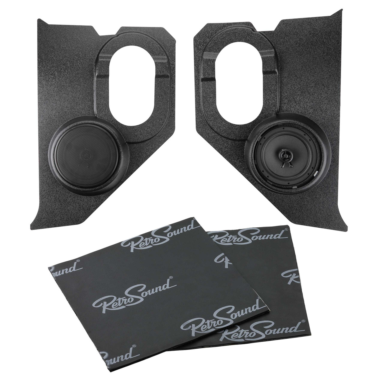 RetroSound Kick Panels for 1960-1966 GMC Truck - view 3