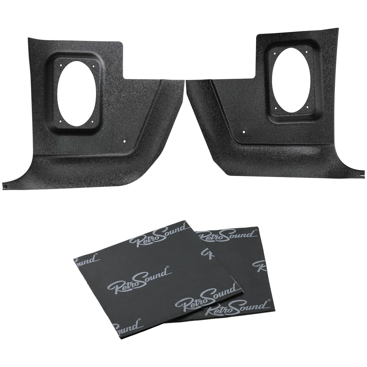 RetroSound Kick Panels for 1964-1969 Plymouth Barracuda - view 5