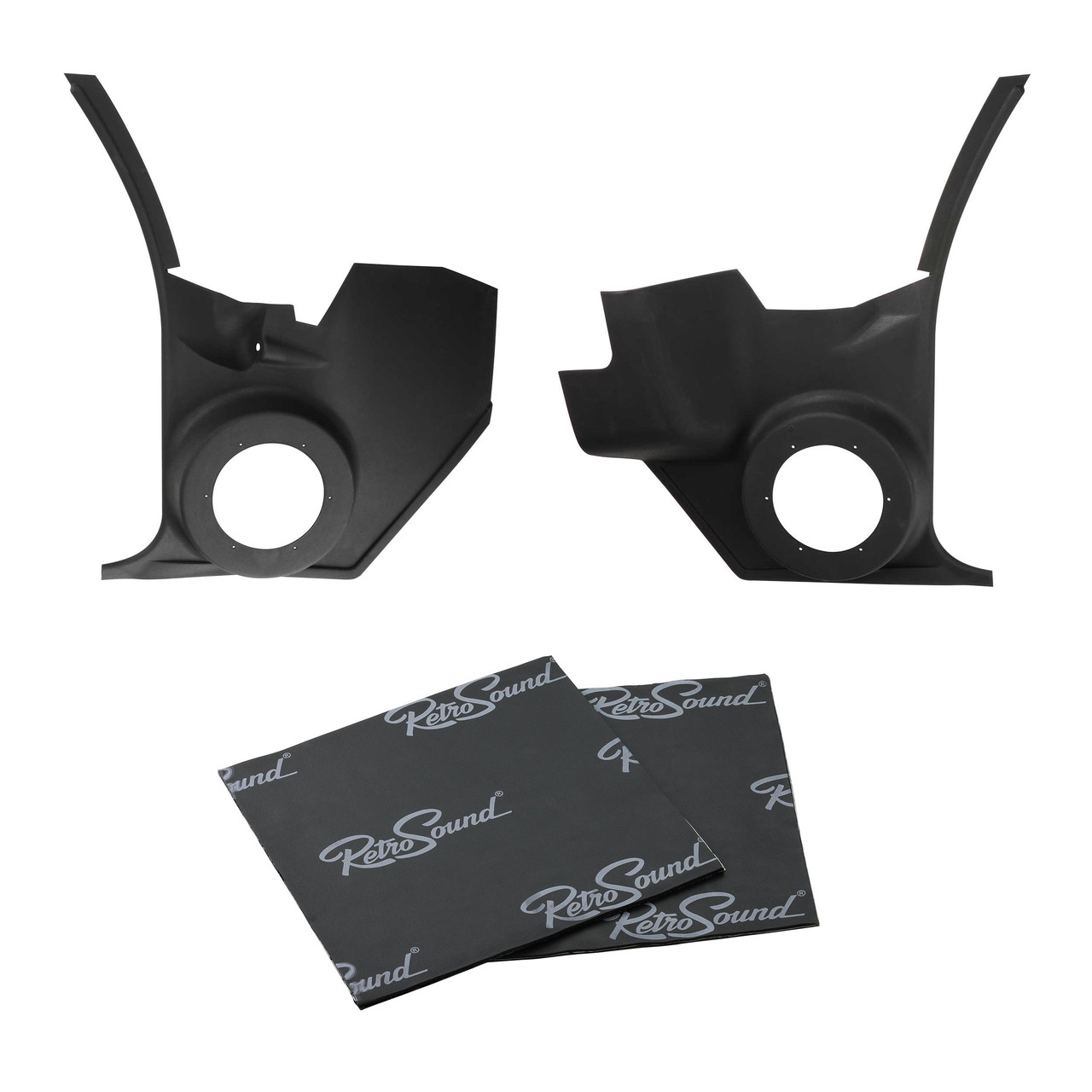 RetroSound Kick Panels for 1968-1972 Pontiac LeMans with Factory Air Conditioning - view 6
