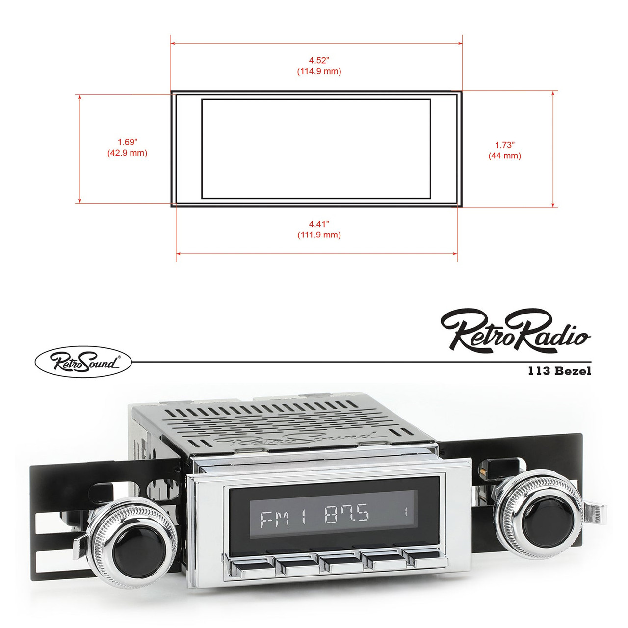 RetroSound Mounting Bezels - view 6