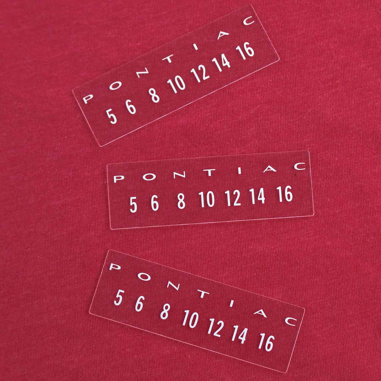 RetroSound Vintage Overlays: Classic Pontiac Glass Screen Protectors - view 2