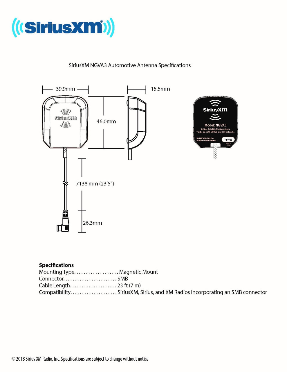 RetroSound SXV300 SiriusXM Connect Vehicle Tuner - view 6
