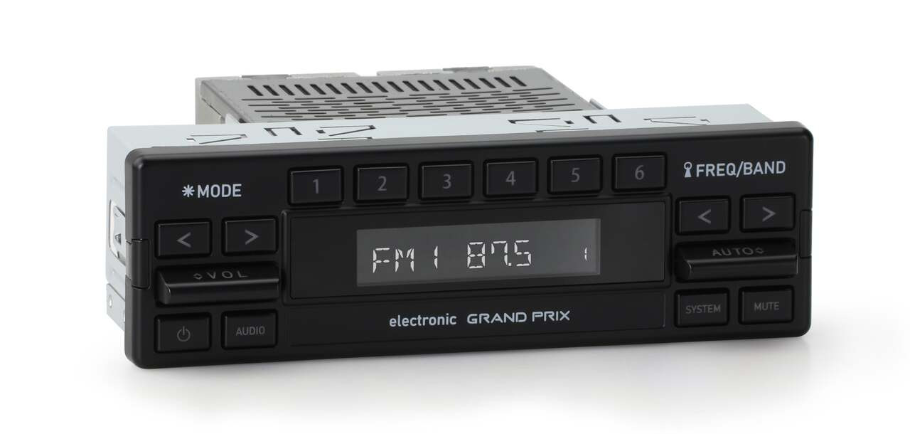 RetroSound 1980 Mercedes-Benz 450 Grand Prix DIN DAB+ Radio